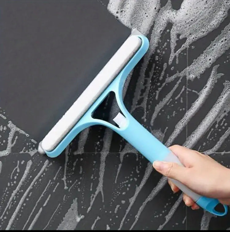 3 In 1 Window Cleaning Wiper, Multifunctional Glass Cleaner, Glass Wiper For Bathroom Mirror Windshield 3 In 1 Window Cleaning Wiper, Multifunctional Glass Cleaner, Glass Wiper For Bathroom Mirror Windshield